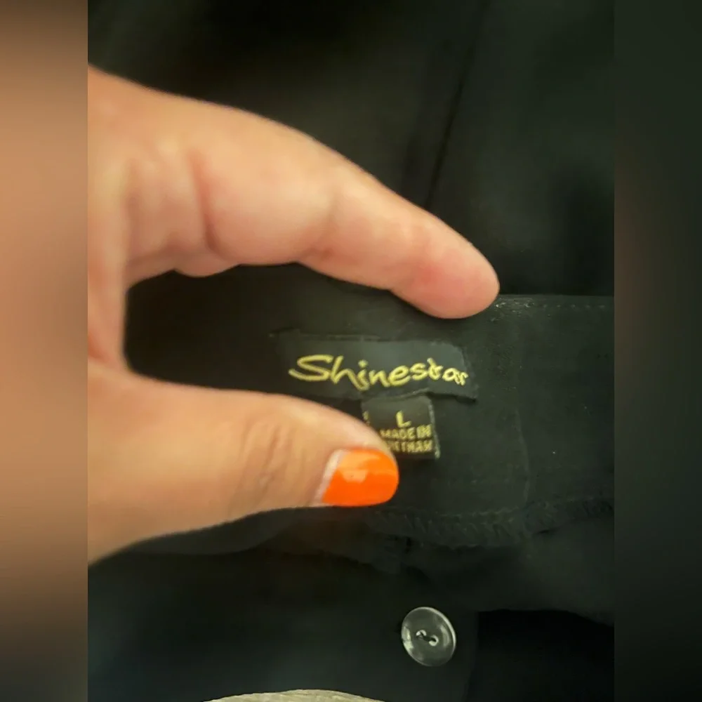 Women’s black large dress pants - Picture 2 of 5